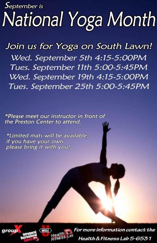 WKU's Free Outdoor Yoga