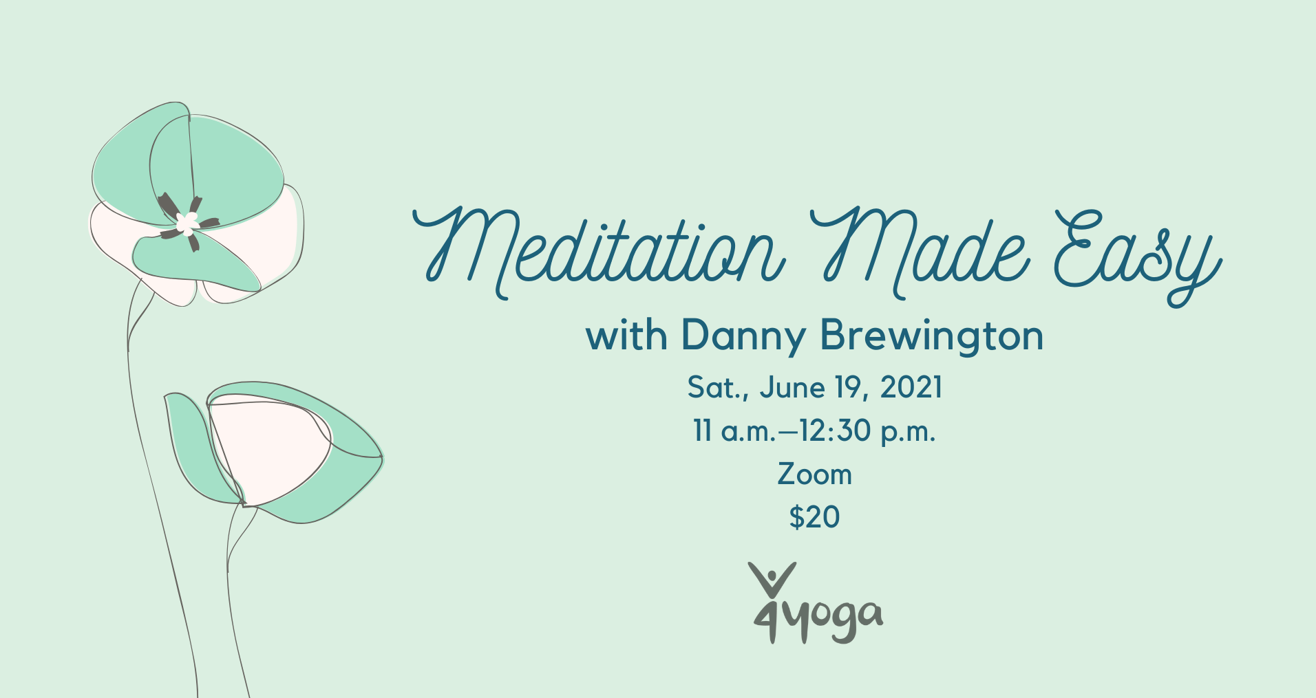 graphic advertising meditation workshop